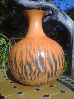 Chattered Vase